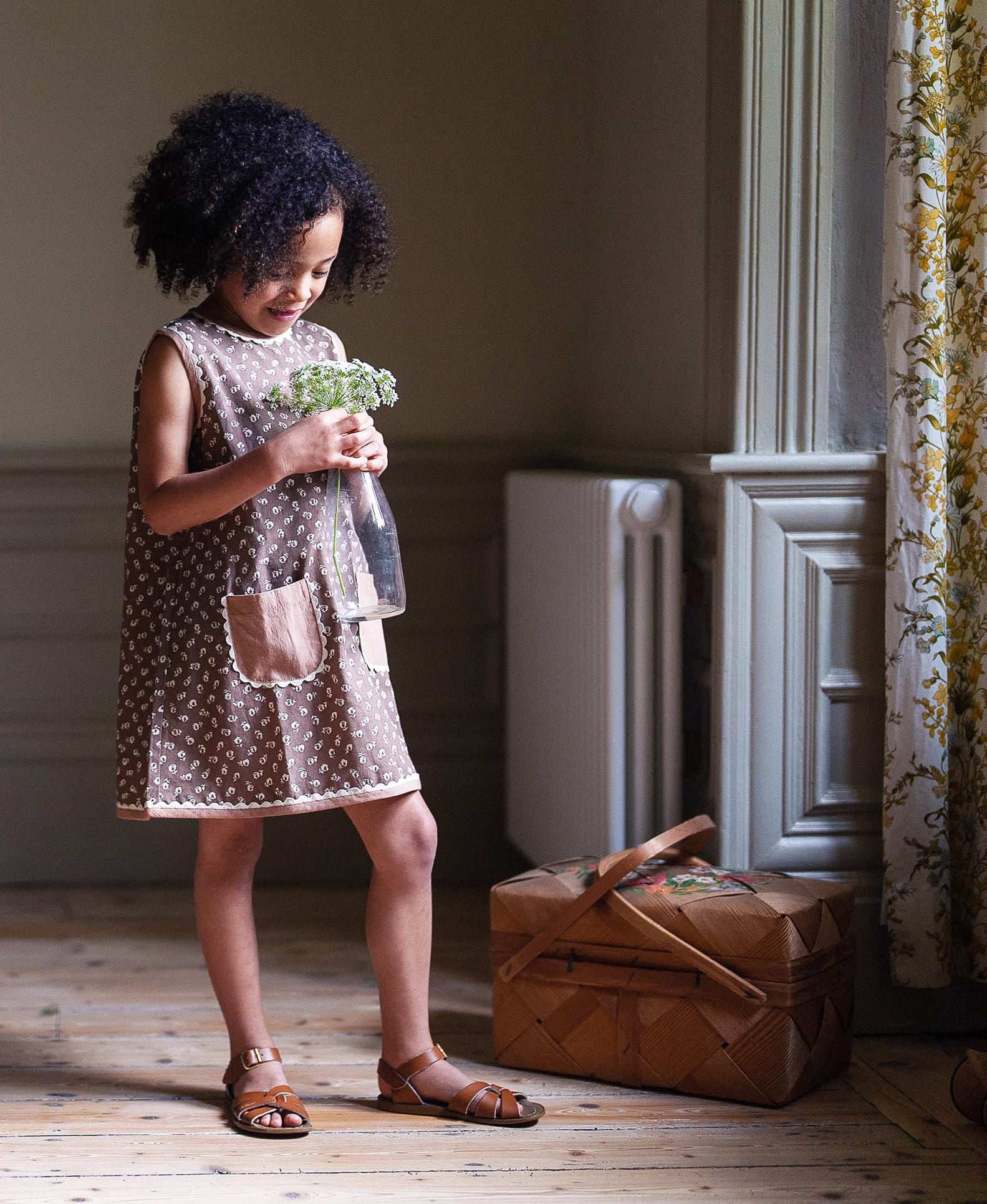 Hannah Dress Clover Floral (Seconds)
