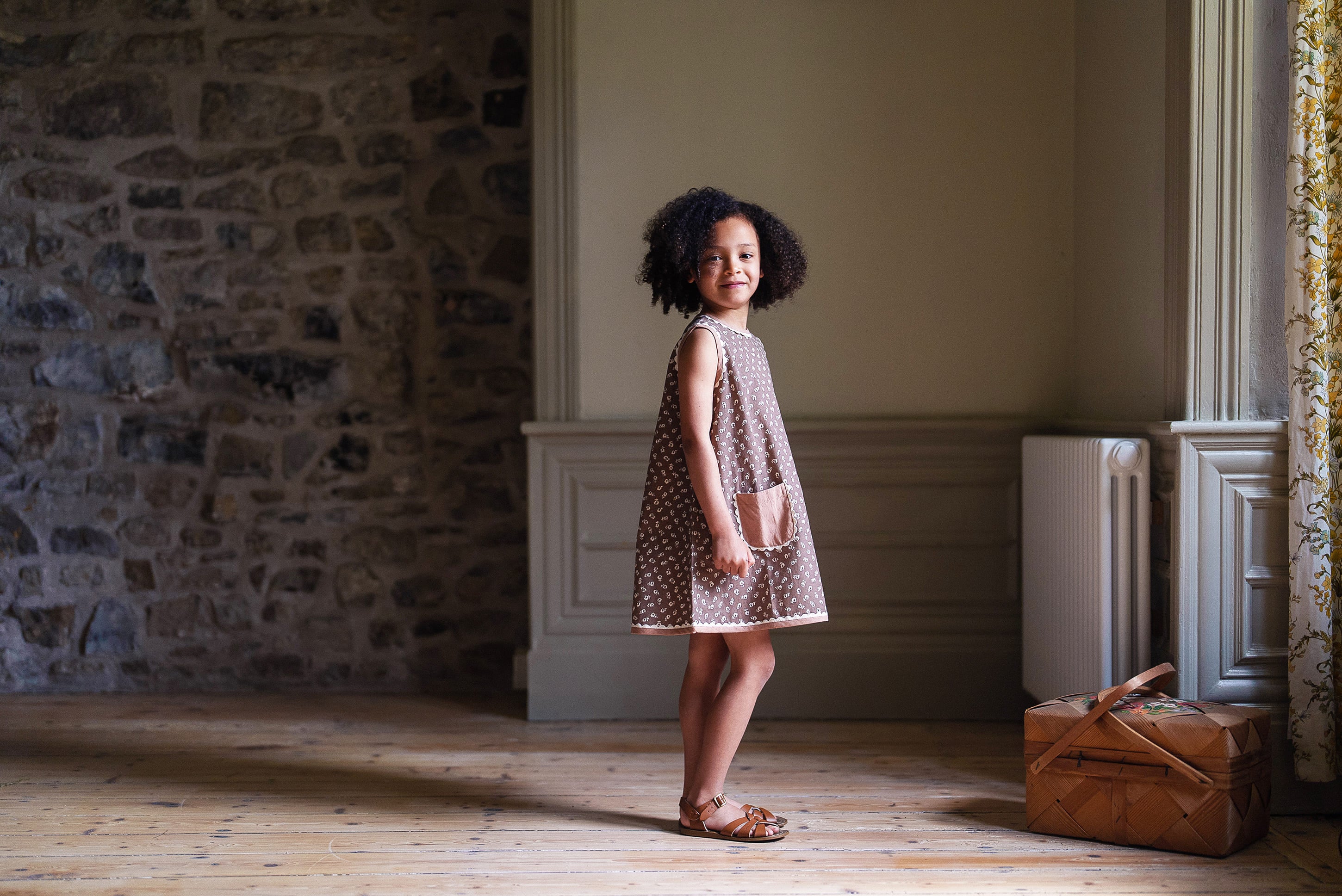 Hannah Dress Clover Floral (Seconds)