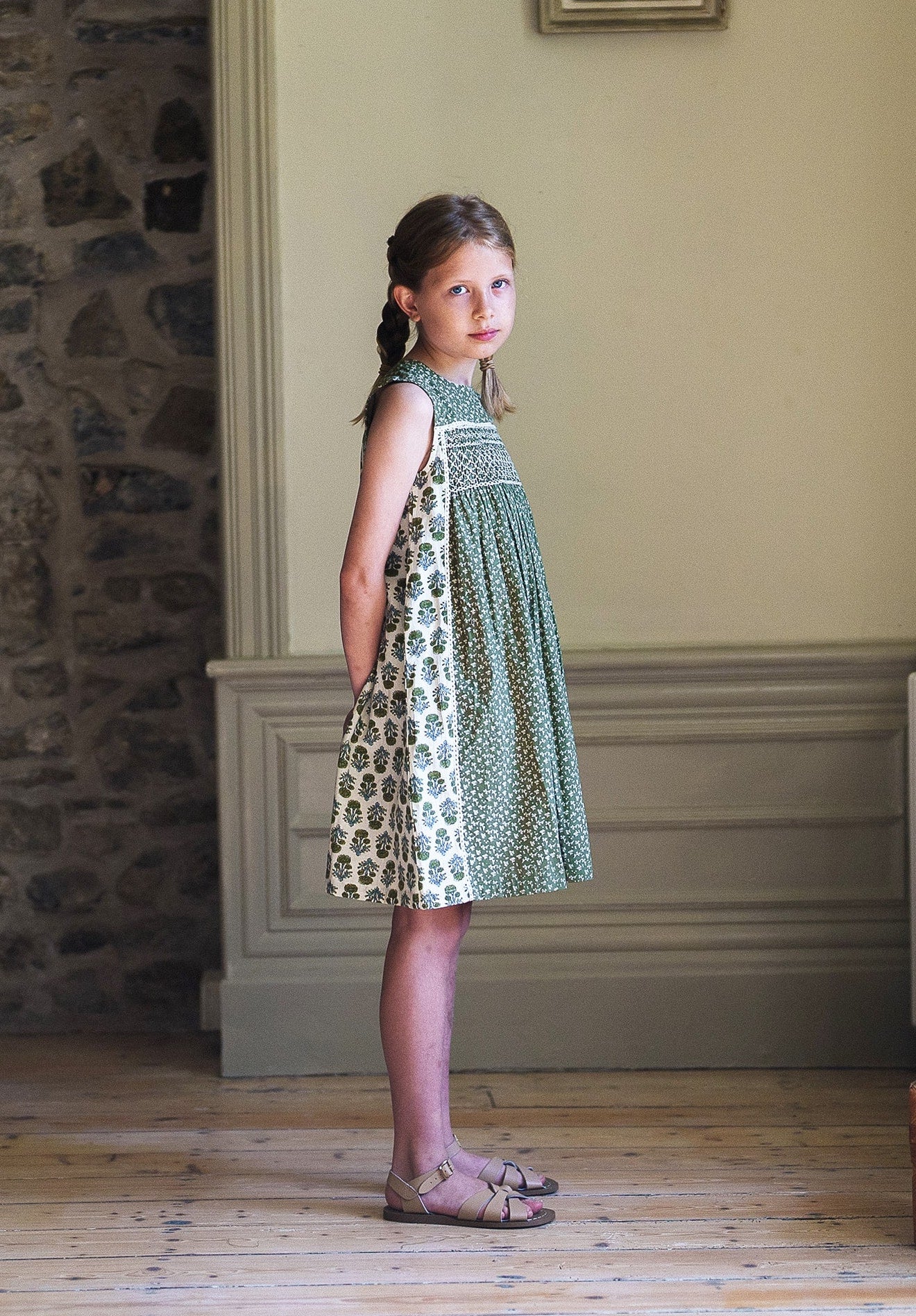 Evie Dress Hawthorn Floral (Seconds)