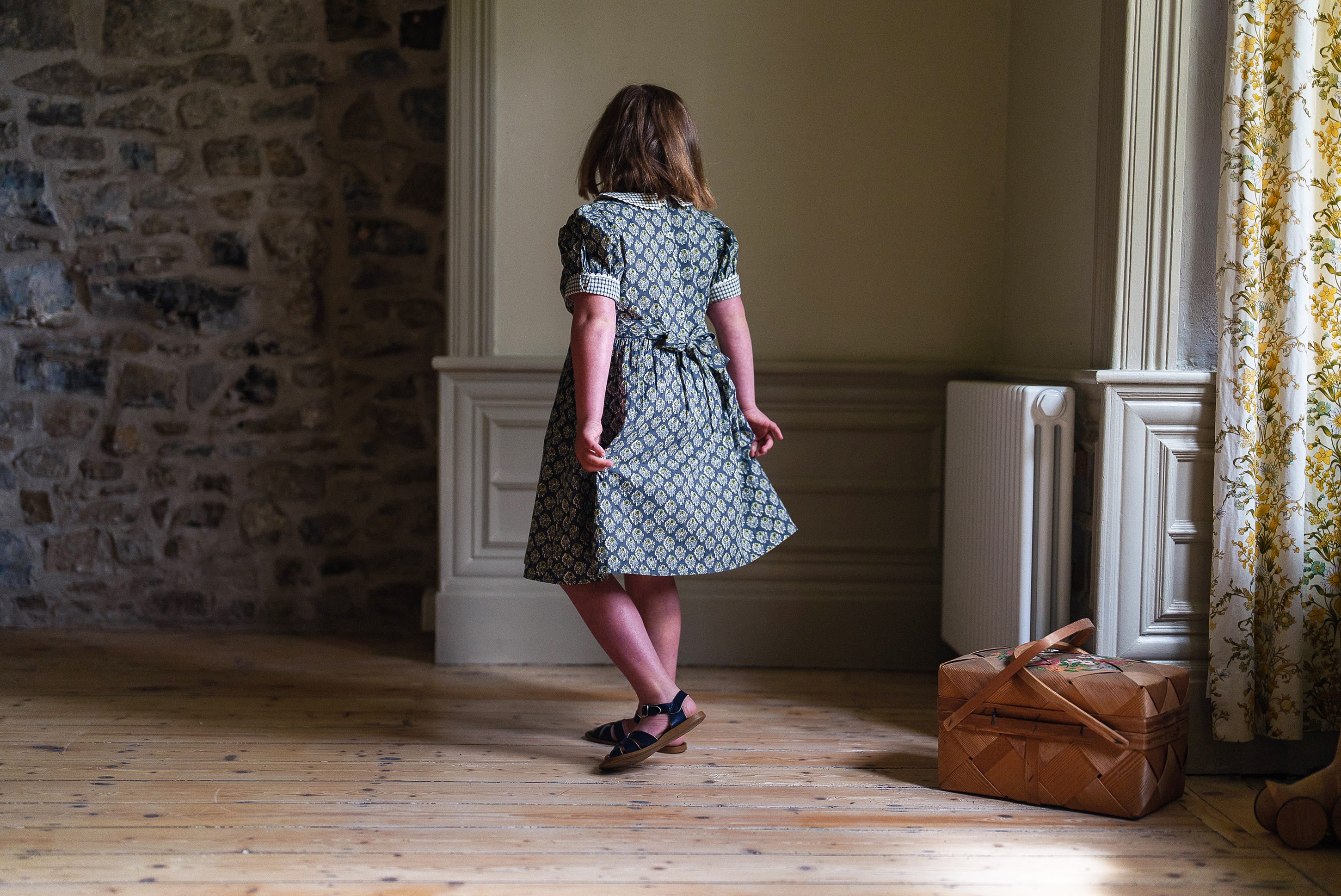Orla Dress Thistle Floral (Seconds)