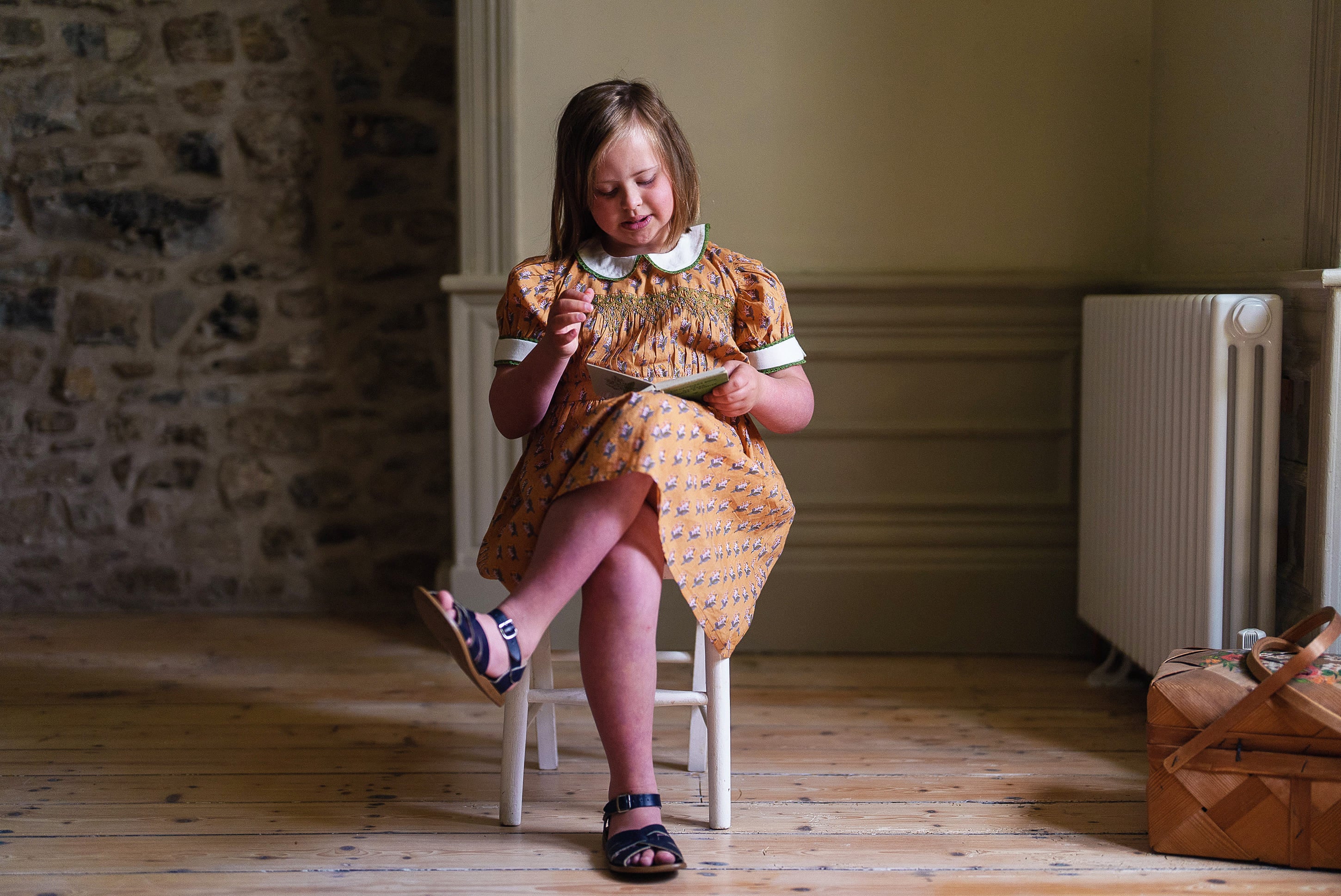 Orla Dress Saffron Floral (Seconds)