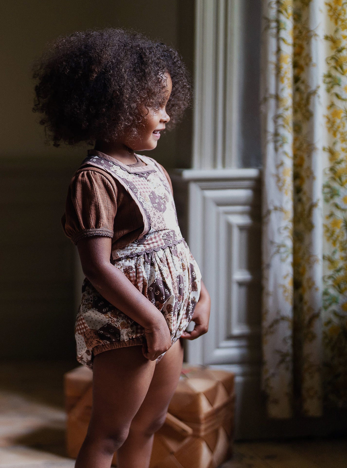 Bridget Romper Patchwork Print (Seconds)