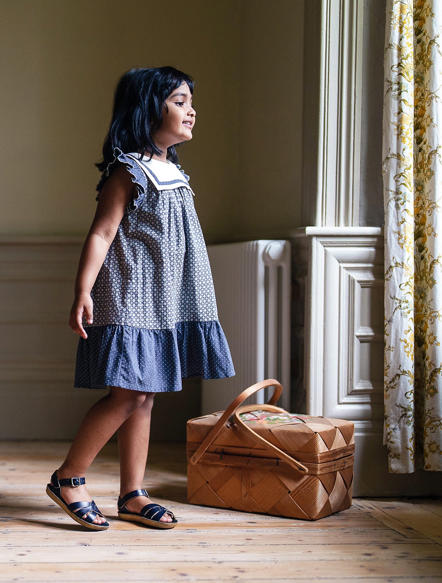 Nola Dress Tessera Floral (Seconds)