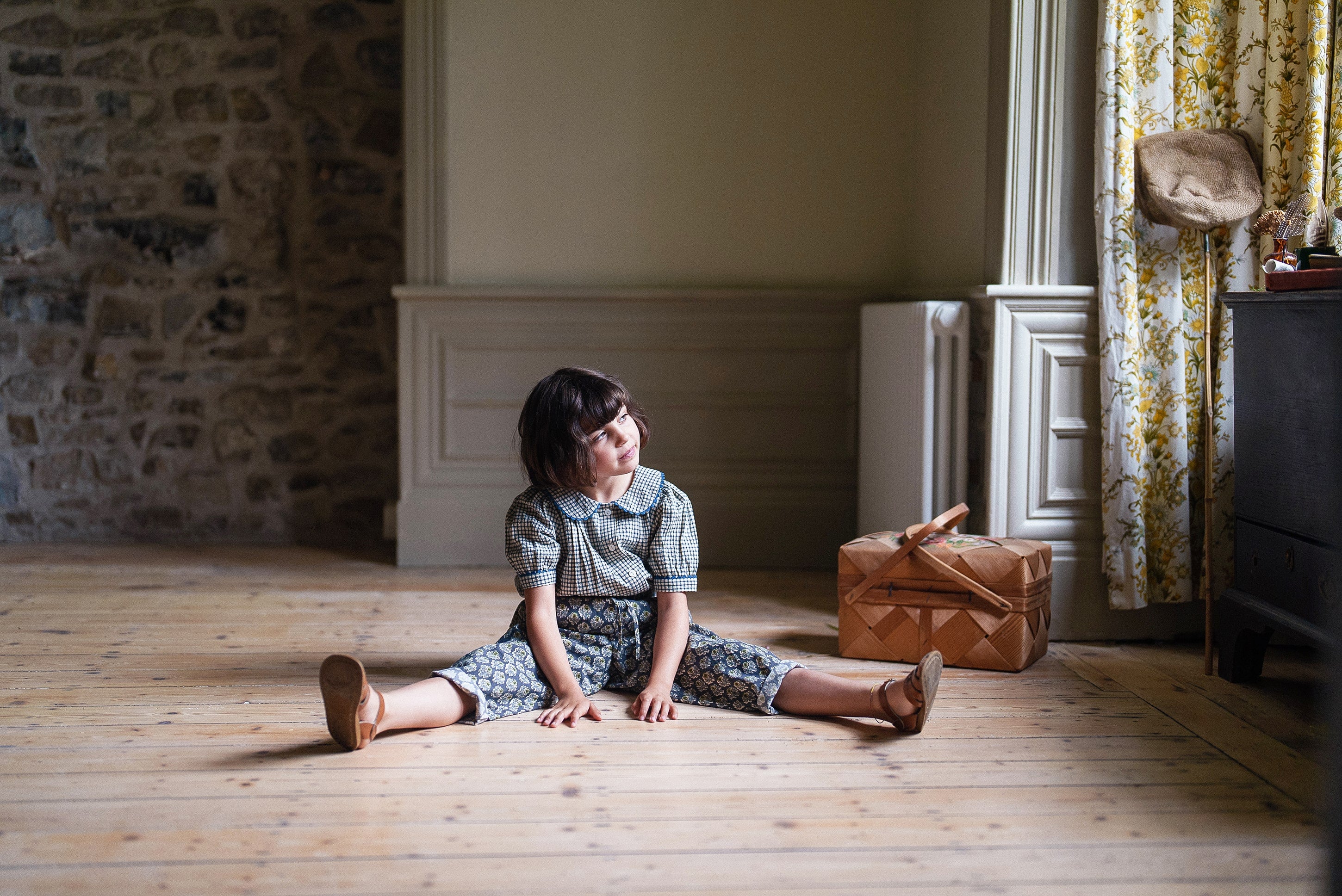 Gabriella Blouse Rustic Check (Seconds)