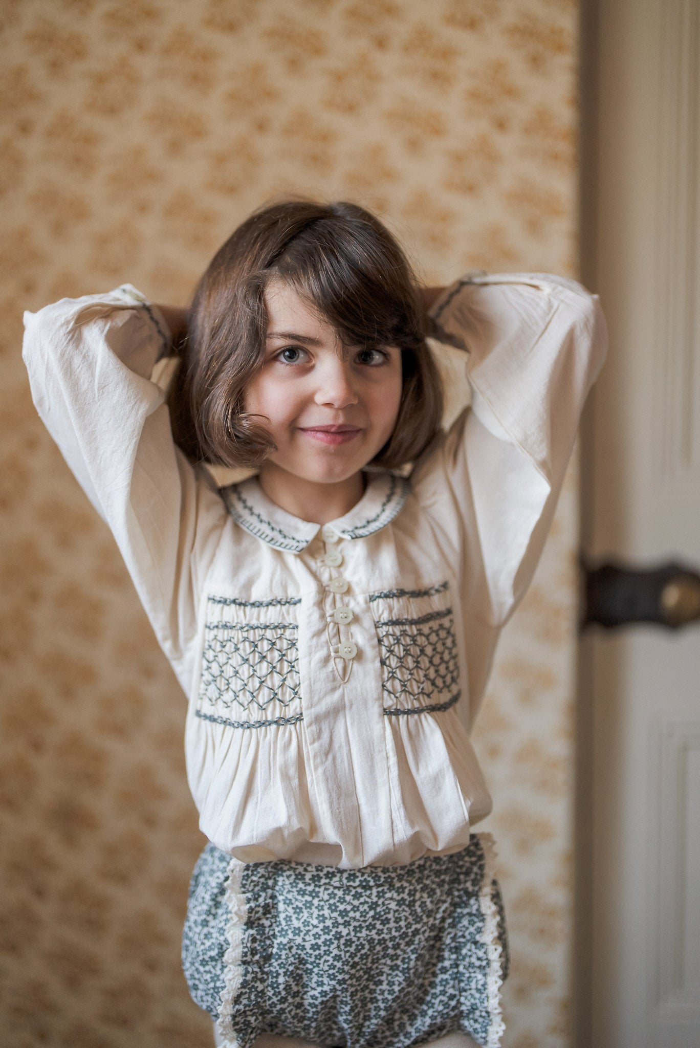 Gracie Smocked Blouse (Seconds)