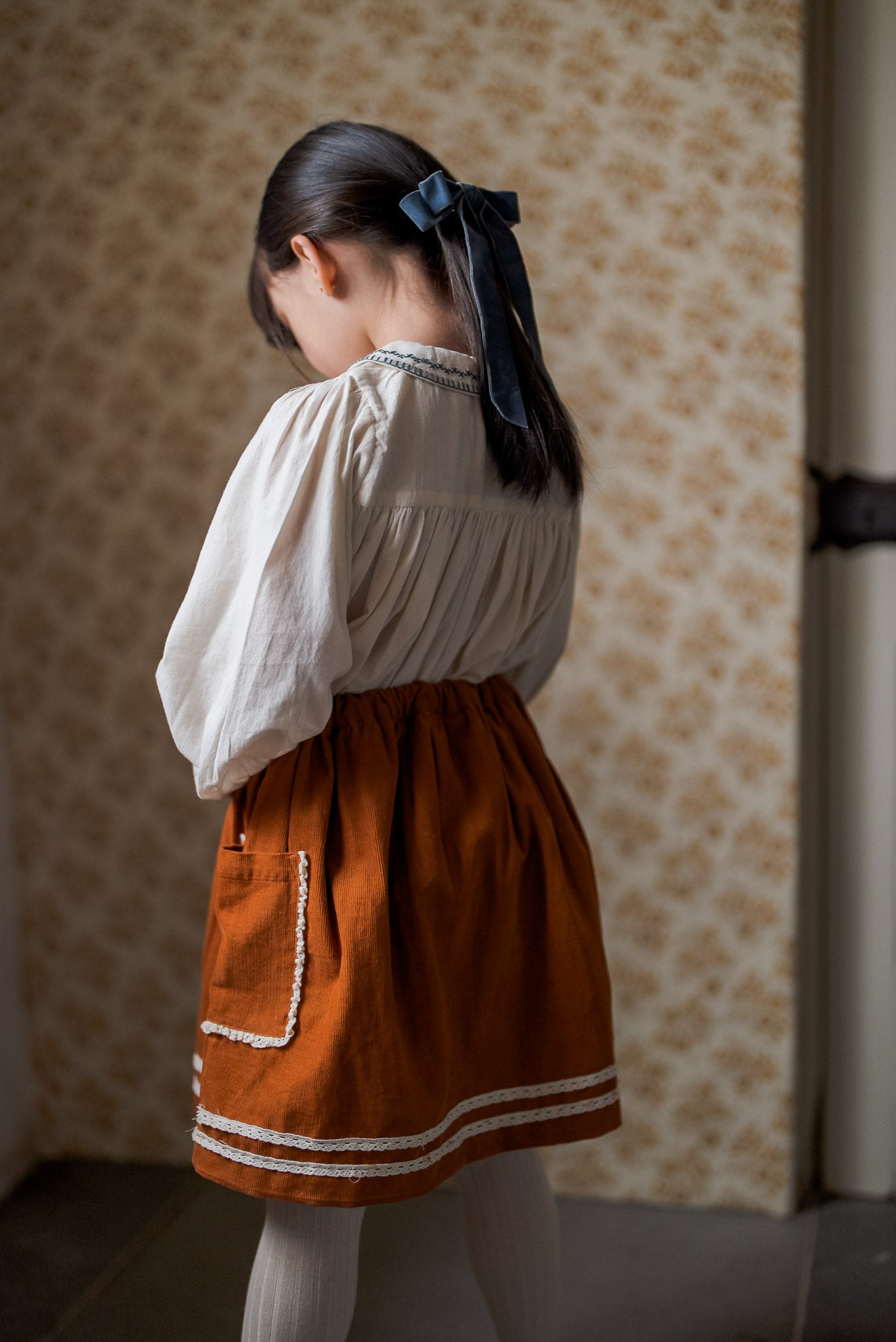 Margot Skirt - Russet Cord