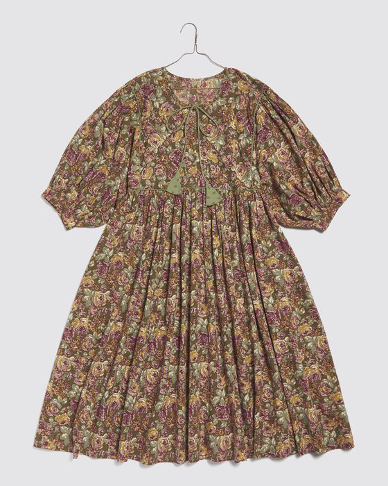 Ladies Elodie Dress Wallpaper Floral