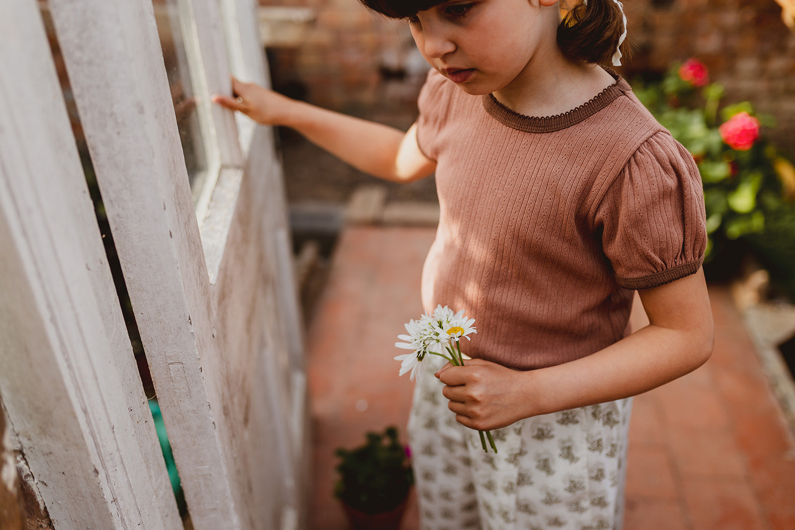 Molly Trousers - Greenhouse Floral - Last One