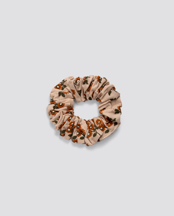 Scrunchie Marigold Floral