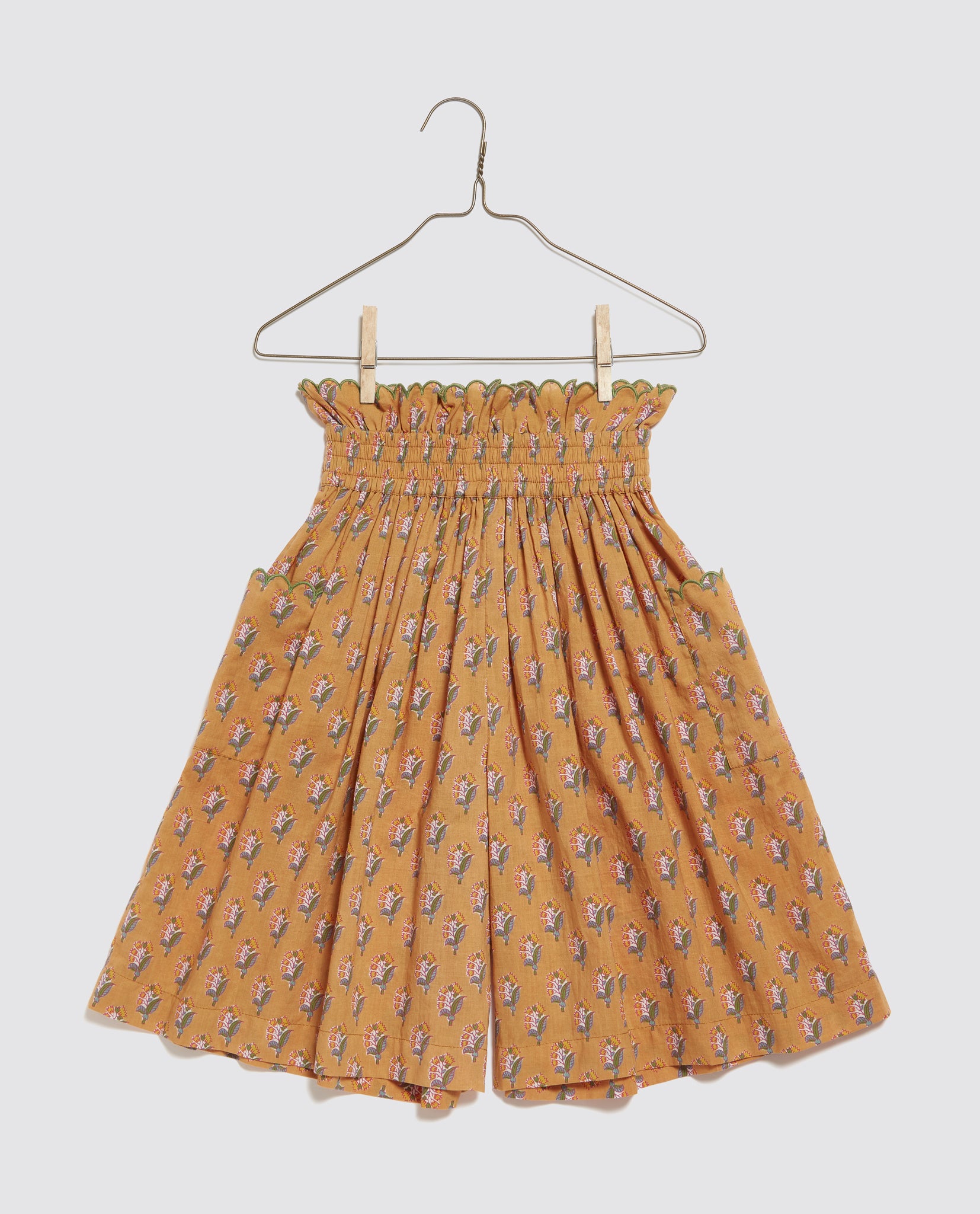 Ruth Culottes Saffron Floral (Seconds)