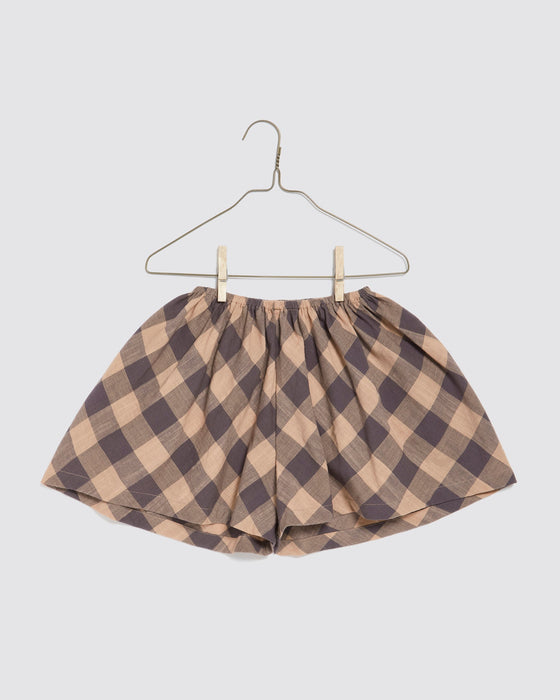 Amelia Shorts - summer blush gingham