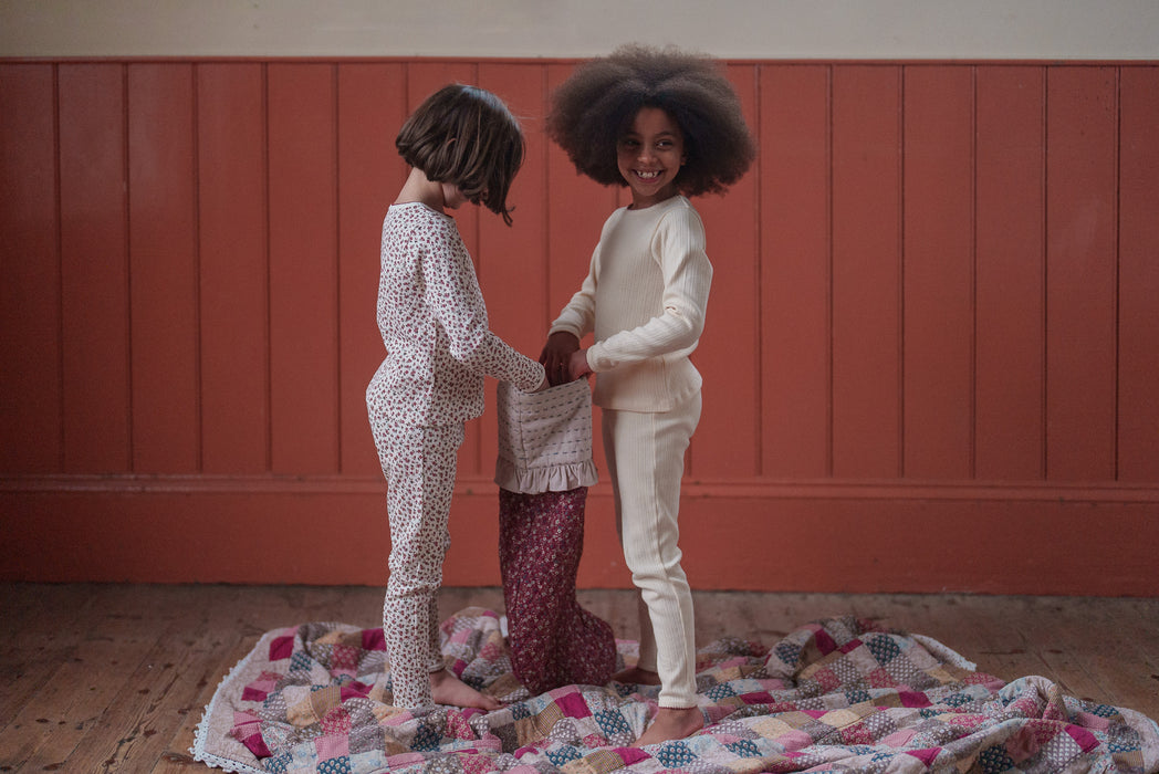 Pointelle Pyjamas Posy Floral