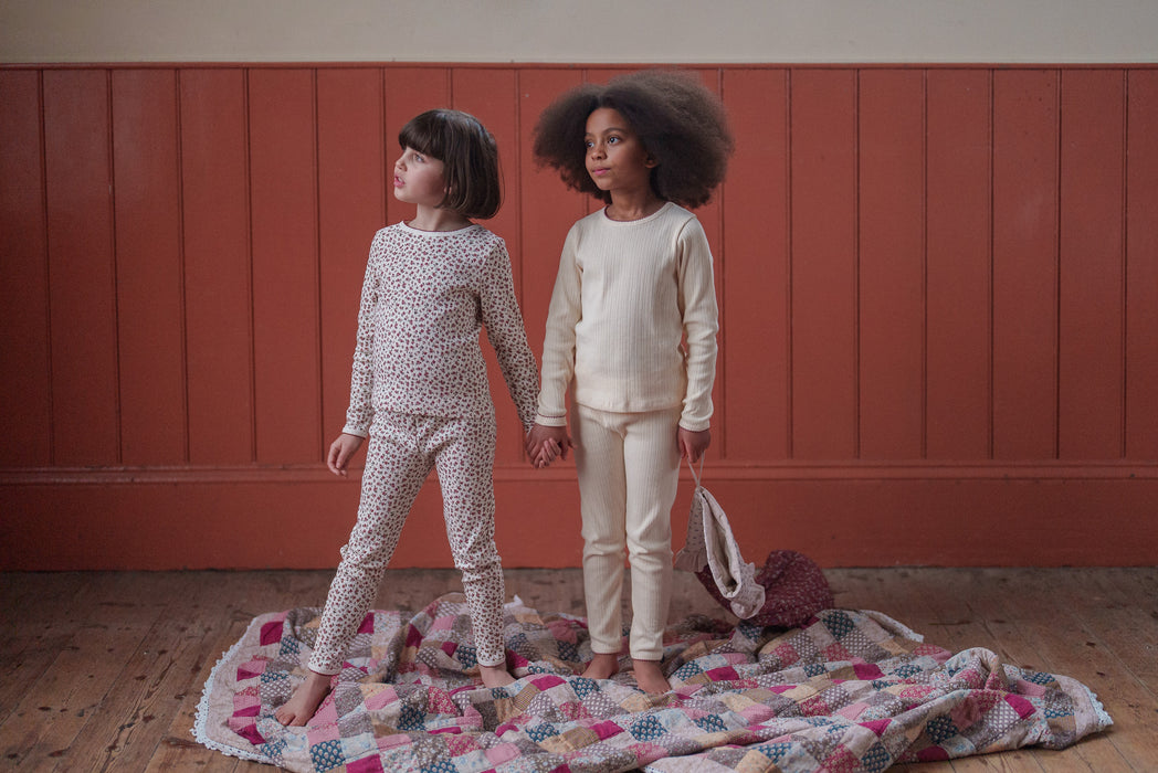 Pointelle Pyjamas Posy Floral