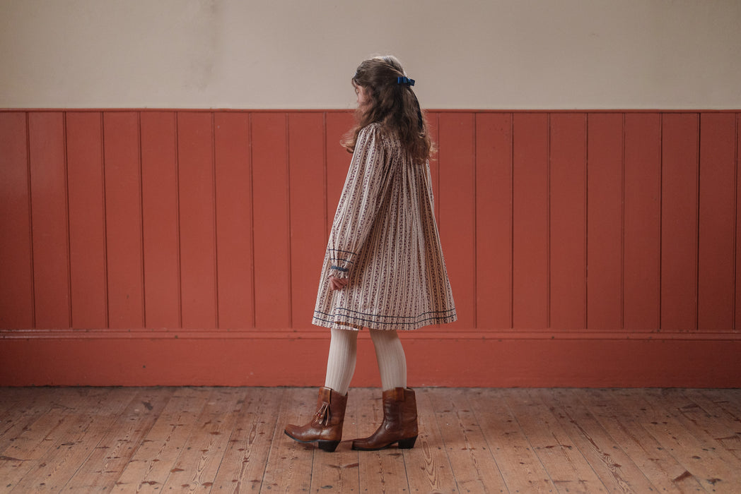 Elizabeth Smocked Dress in Mallory Floral