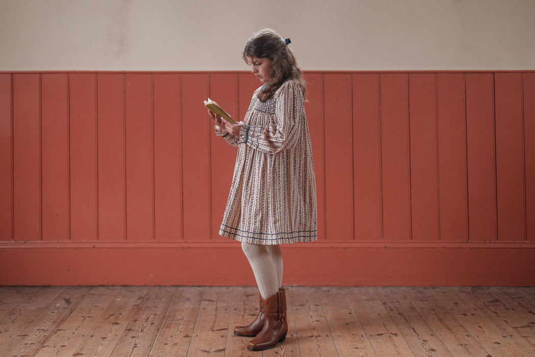 Elizabeth Smocked Dress in Mallory Floral