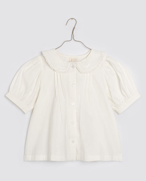 トップス BeBe Organic Gabriella Blouse Organic Gabriella Blouse - Off-white– Little Cotton Clothes