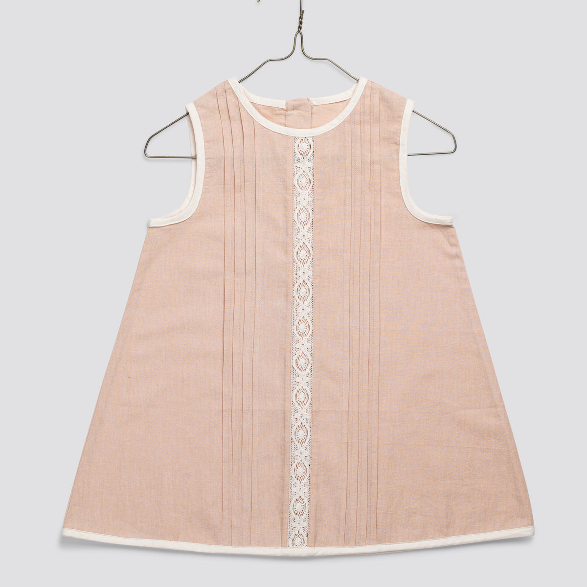 Hannah Dress in powder