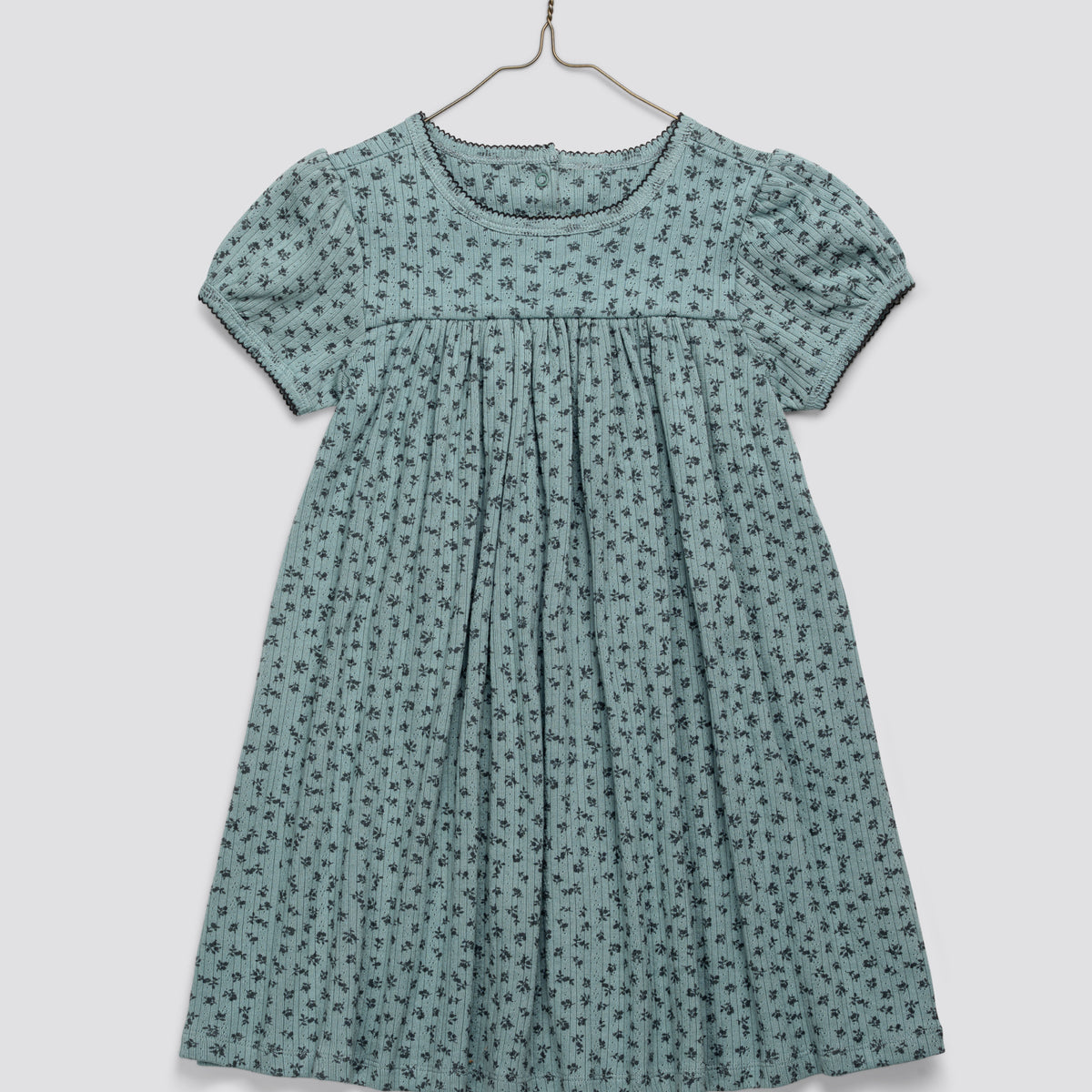 Pointelle Maya Dress in Cowslip Floral