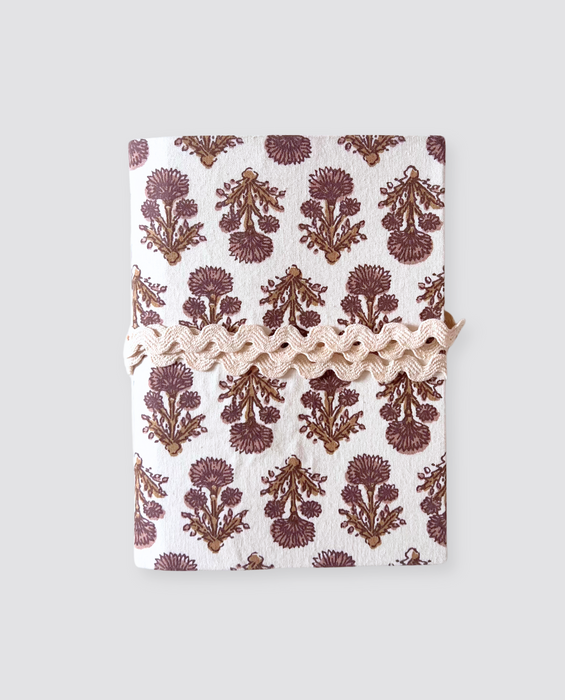 Cotton Covered Notebook