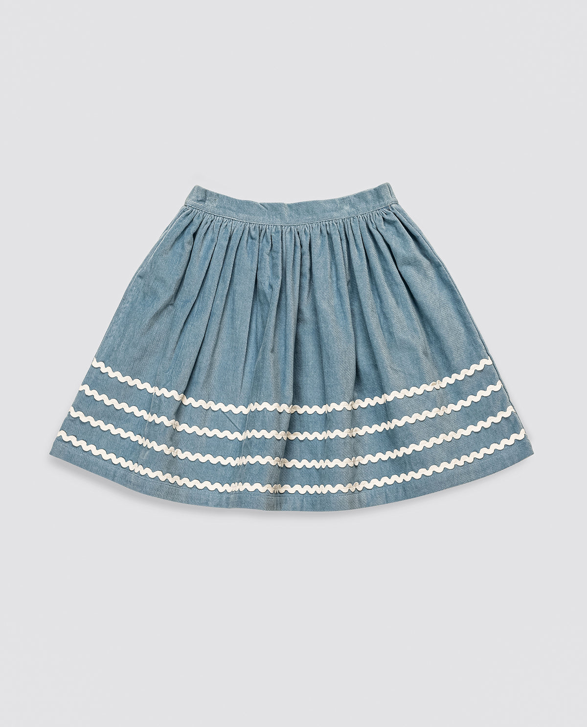 Margot Skirt - Eggshell Velvet