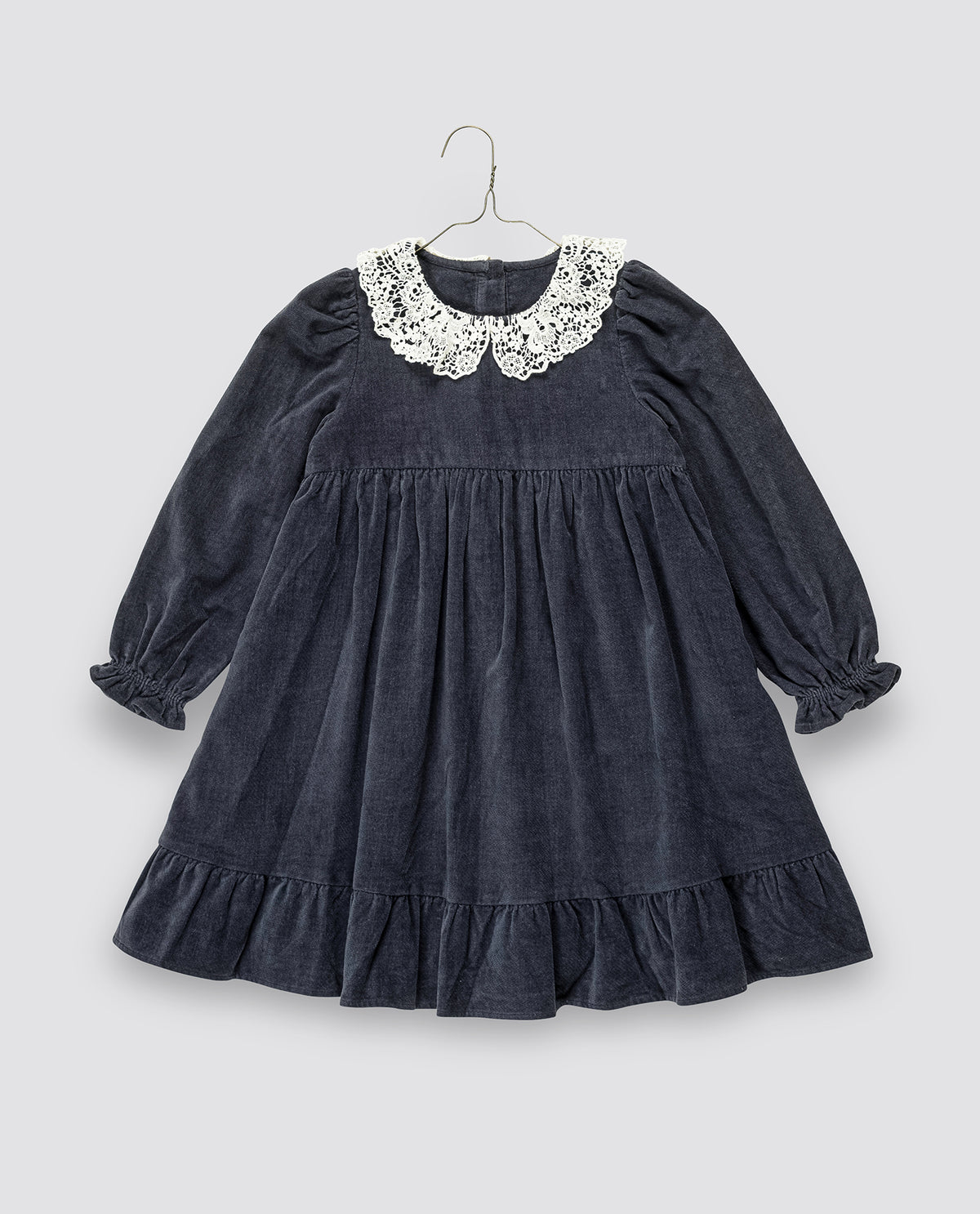 Mila Dress - Midnight Velvet