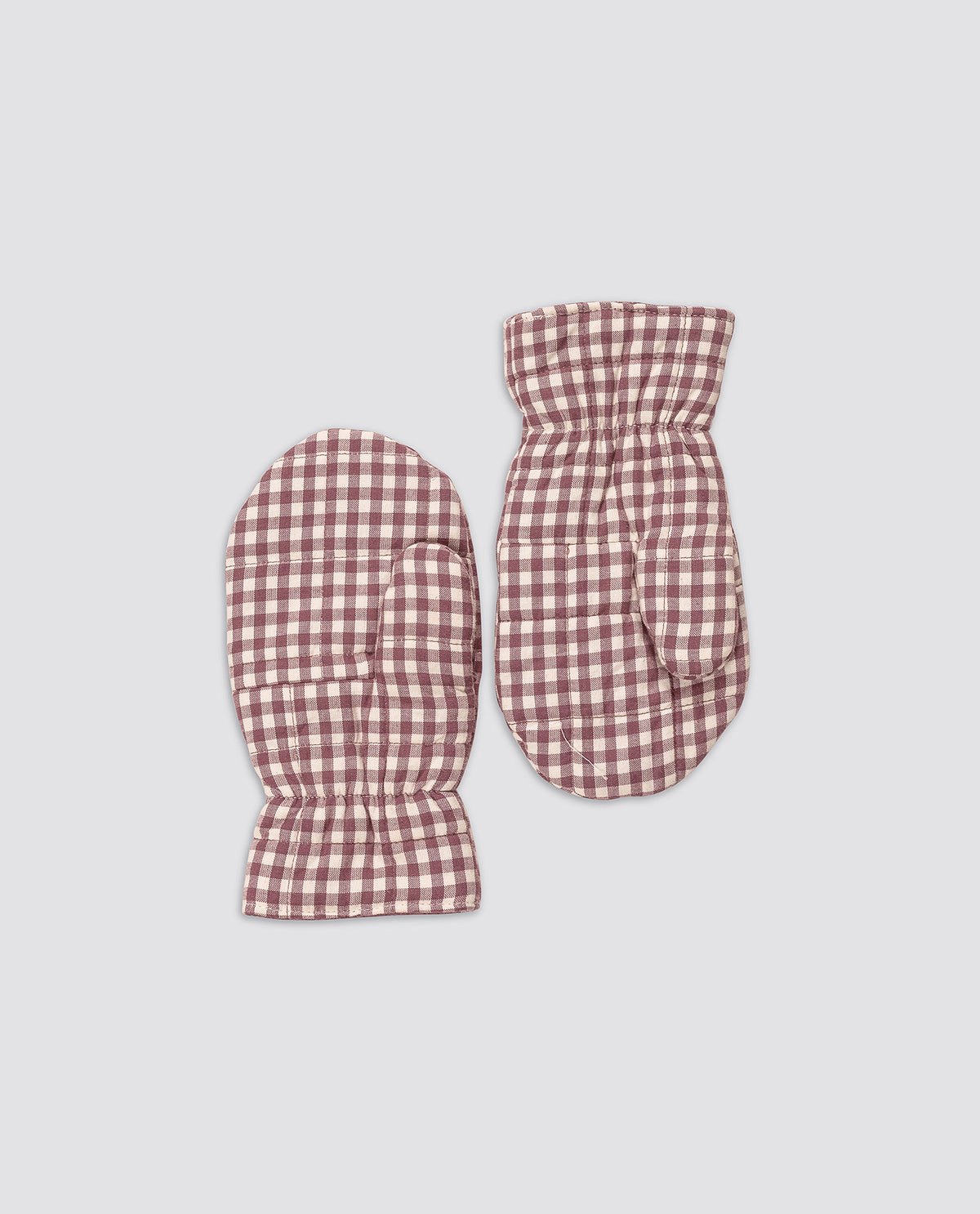 Mittens - Sugarplum Check