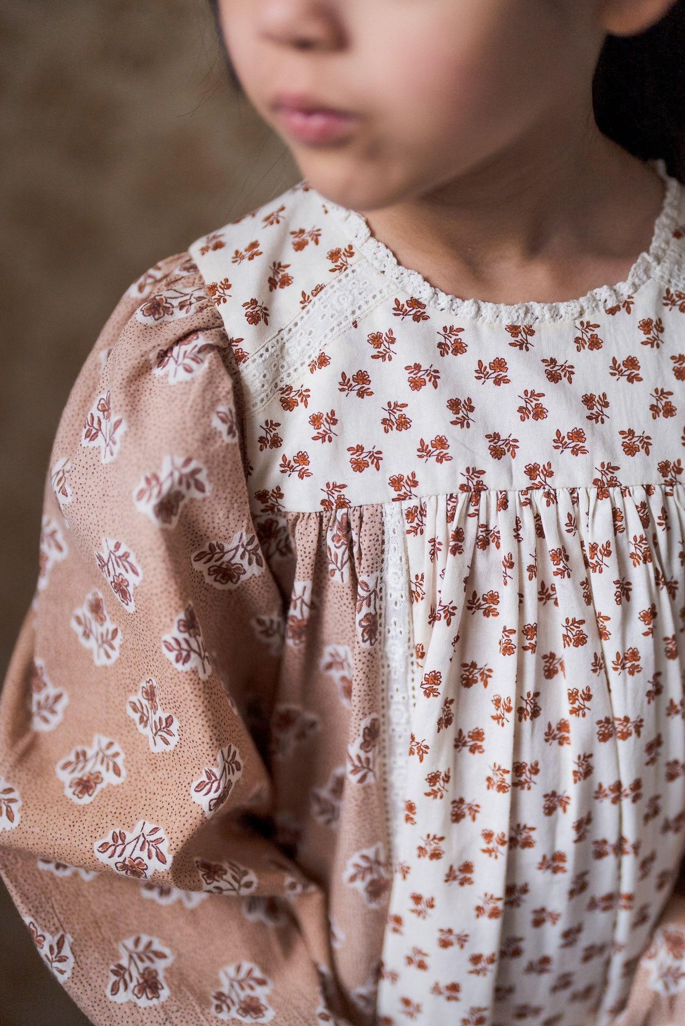 Nessa Dress - Hollyhock Floral (Seconds)