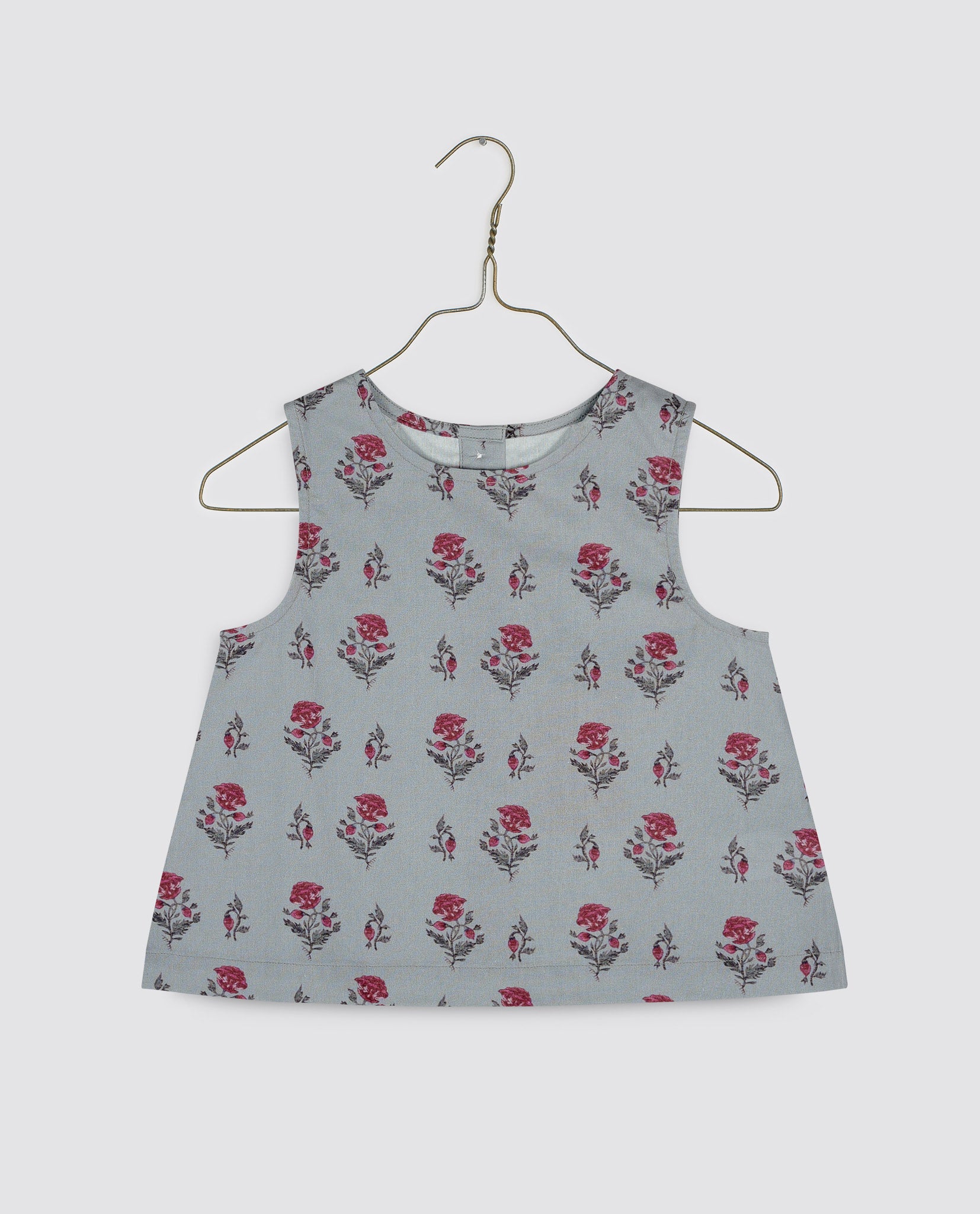 Organic Hannah Blouse - Juniper Floral (Seconds)