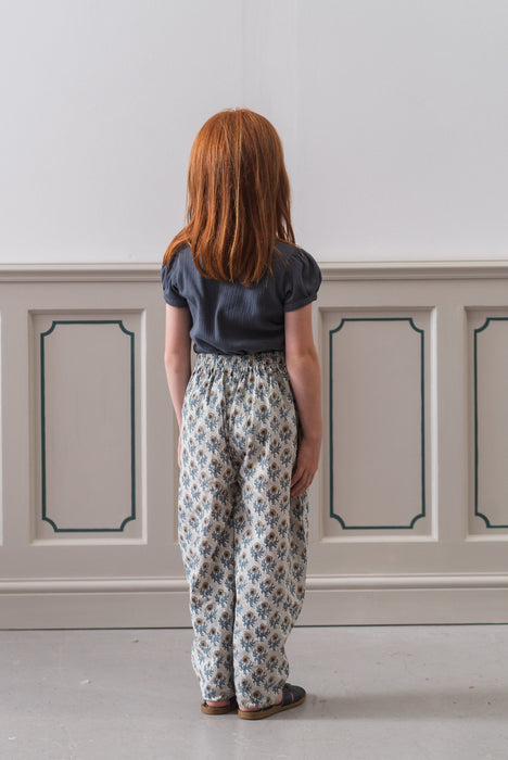 Organic Charlotte Trousers - Thistle Floral