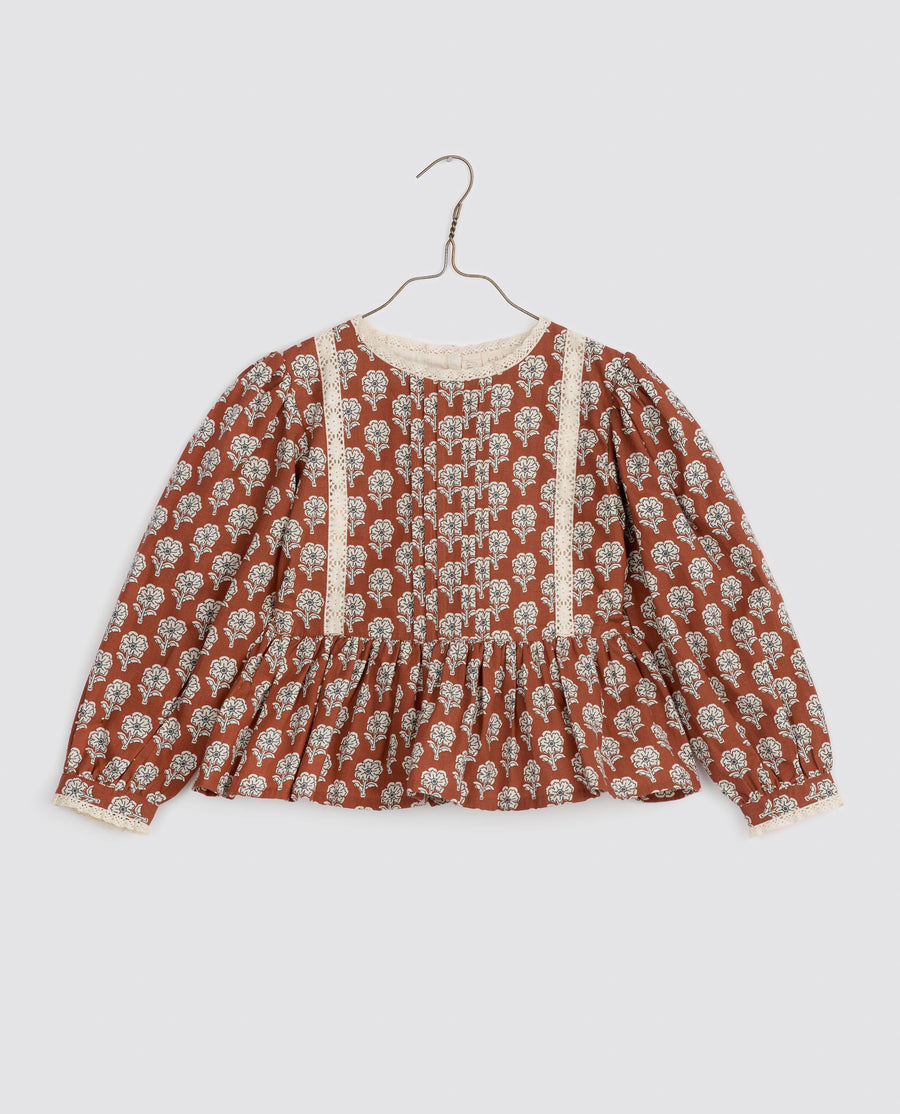 Cotton Fleece Logo de Petti Top