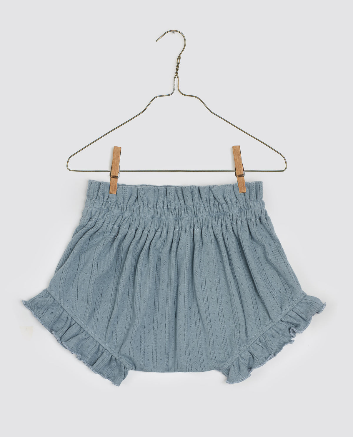 Organic Pointelle Bloomers - Enamel Blue– Little Cotton Clothes