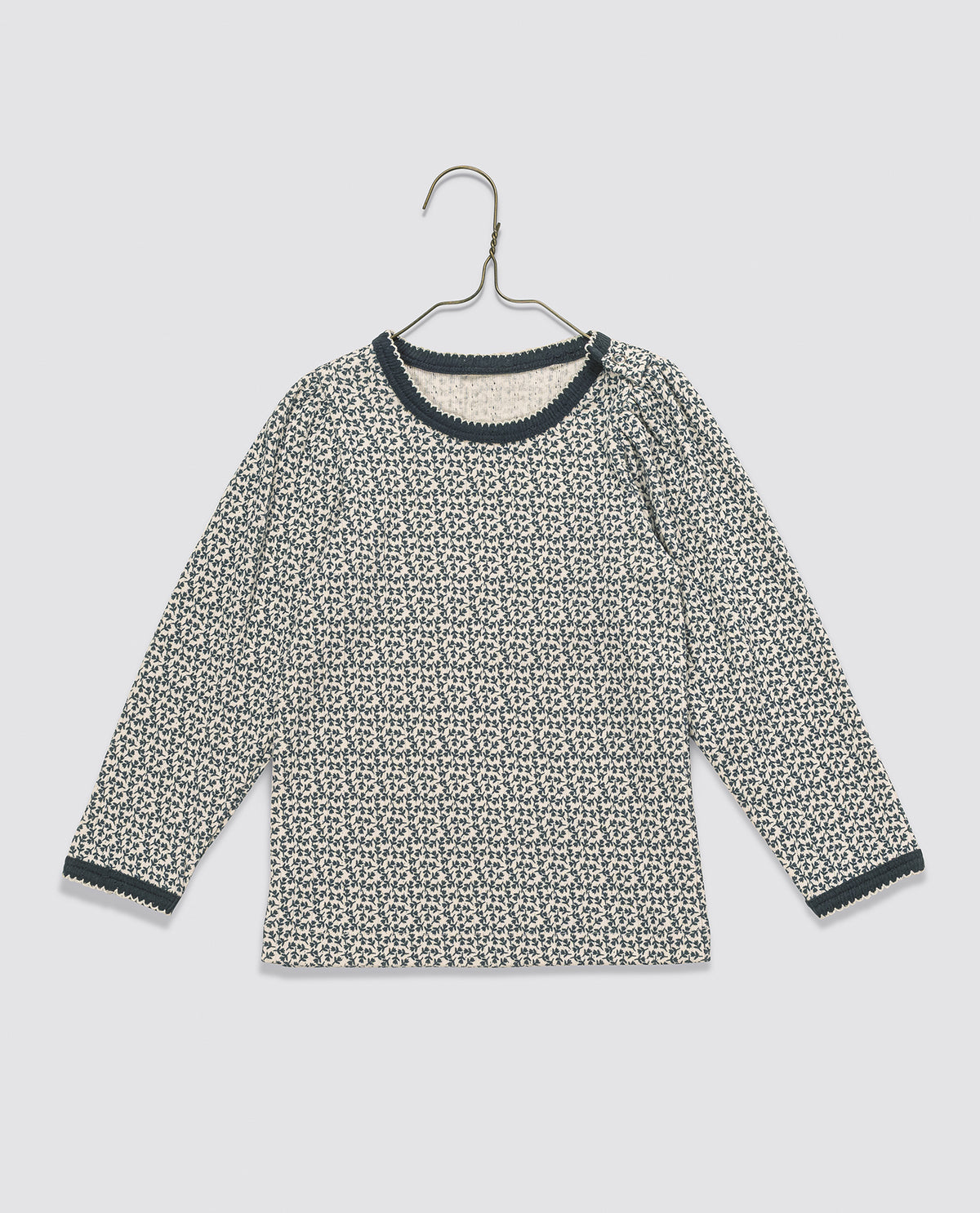 Pointelle Long Sleeve T-shirt - Briar Floral