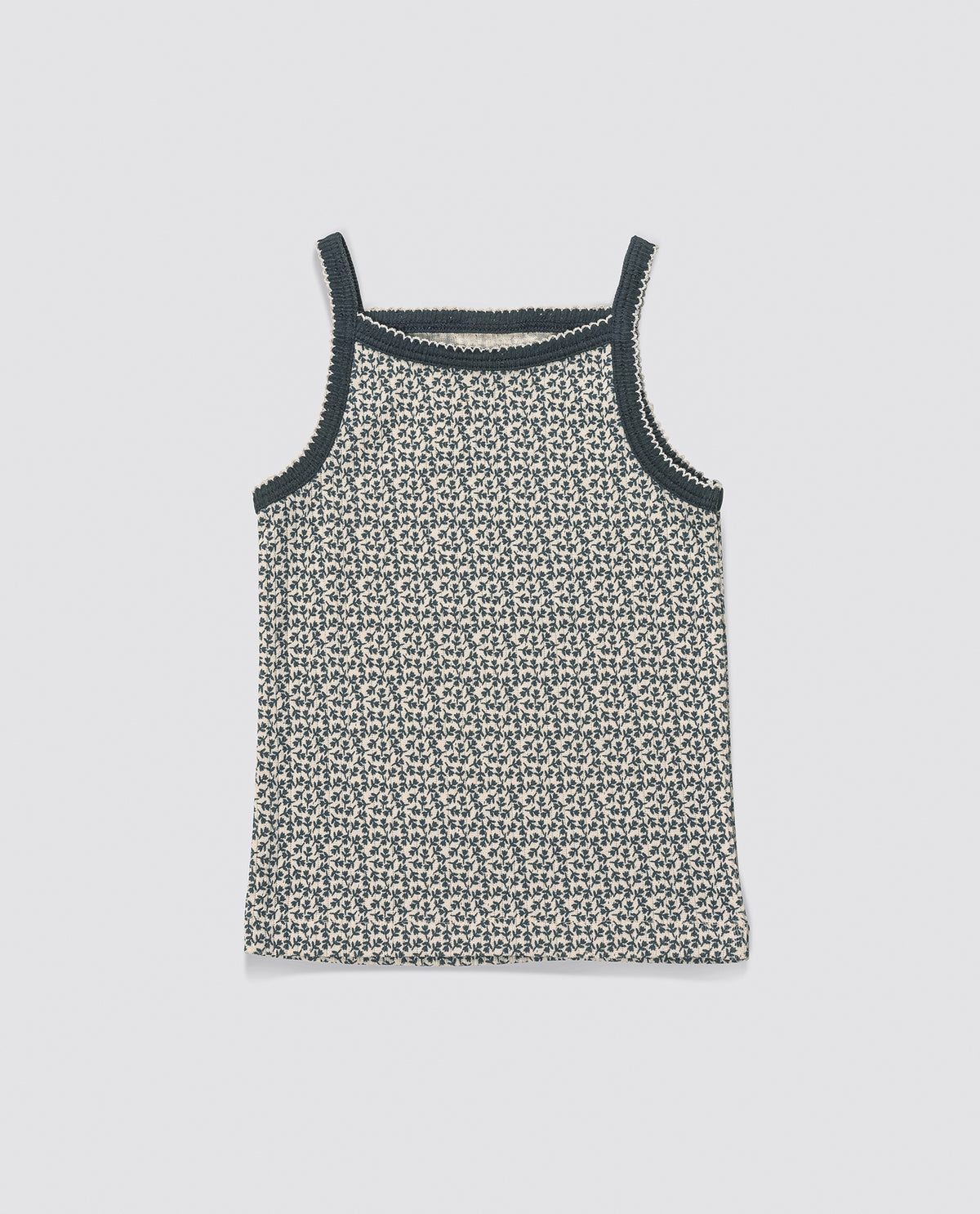 Pointelle Vest - Briar Floral
