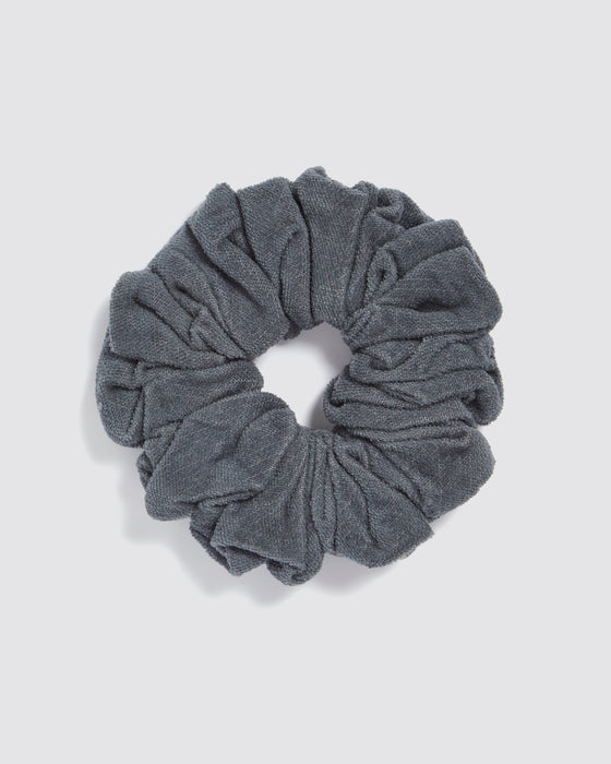 Scrunchie Velvet in Juniper