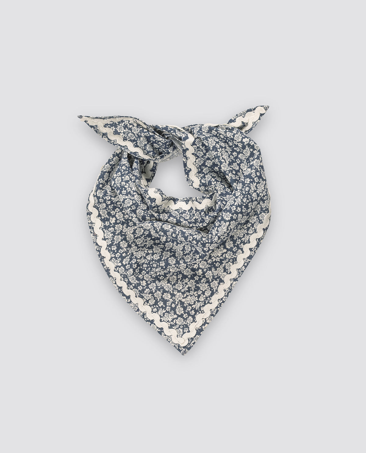 Triangle Scarf - Barley Floral