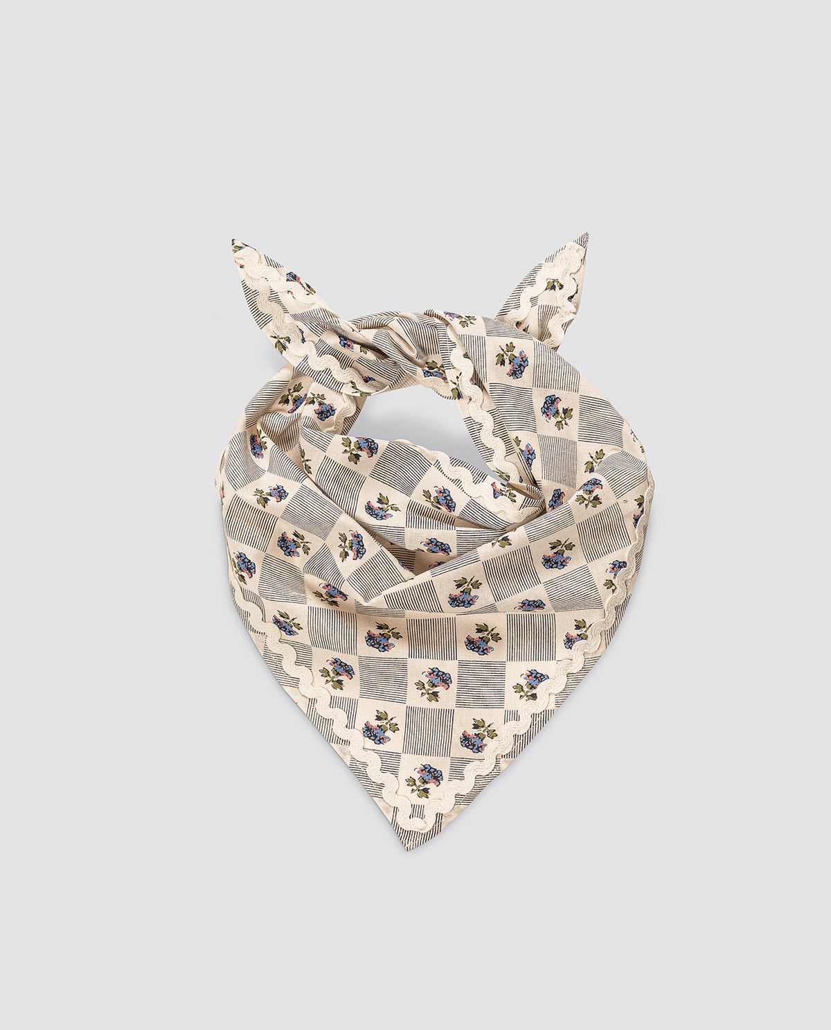 Triangle Scarf - Papier Floral