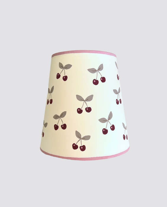 Sarah Blomfield Handpainted Lampshade - Cherries