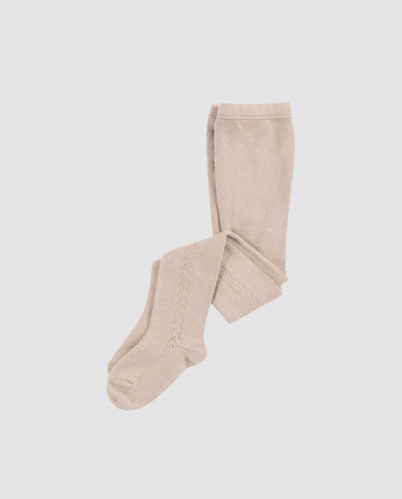 Openwork Tights - stone
