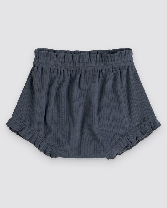 Didi Bloomers - organic pointelle in blue